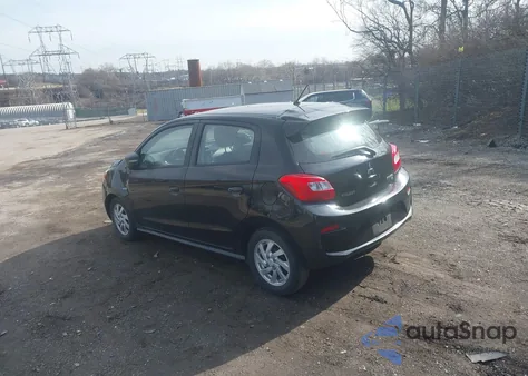 2018 Mitsubishi Mirage Se from USA, damaged, VIN ML32A4HJ6JH002738